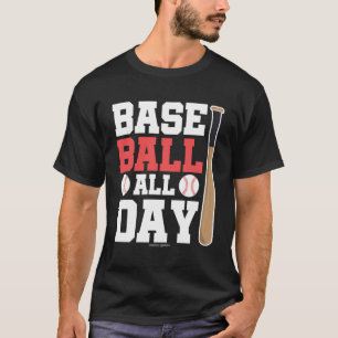 T-shirt Lover de baseball All Day