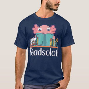 T-shirt Lover et Axolotl1028 du livre Readsolotl