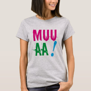 T-shirt Lover Kiss Muaaa Kissing Saint Valentin Chemise