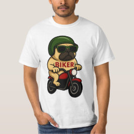 T-shirt Lover Motorcycle Carlin Biker fête d'anniversaire 