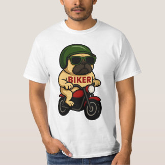 T-shirt Lover Motorcycle Carlin Biker fête d'anniversaire 