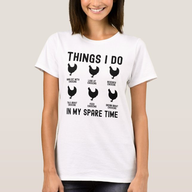 T-shirt Lover Poulet (Devant)