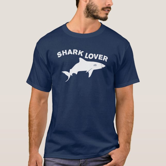 T-shirt Lover Shark (Devant)