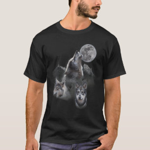 T-shirt Loves Wolves Lune de loups 2