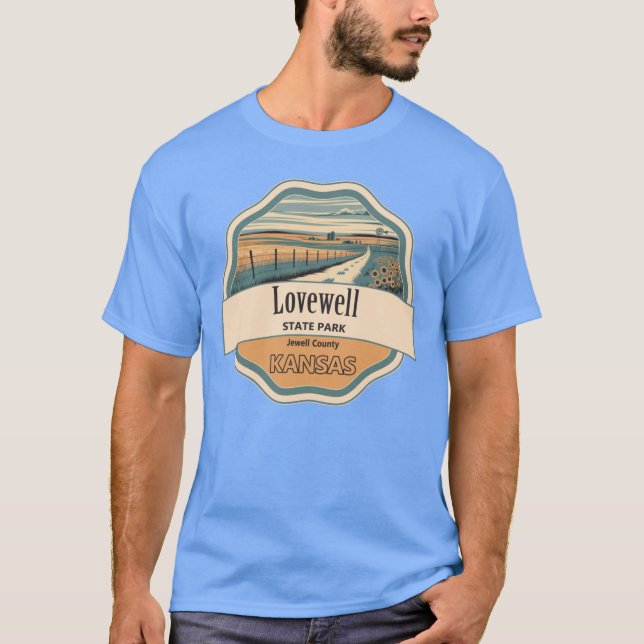 T-shirt Lovewell State Park1 (Devant)