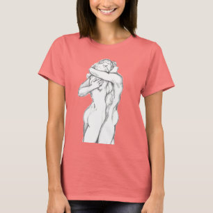 T-shirt Loving Hug Shirt Romantique Love Chemises femmes