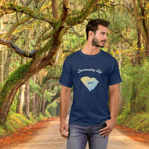 T-shirt Lowcountry Life Caroline du Sud Accueil Unisex