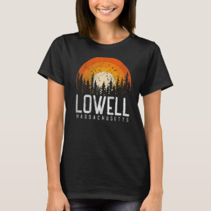 T-shirt Lowell Massachusetts MA Vintage les années 70 80s 