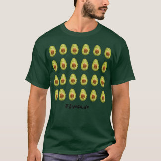 T-shirt LowPolyArt Hashtag Parade d'Avocado