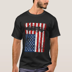 T-shirt Lowrider Low Rider 3 Wheelin Custom Car USA Amériq
