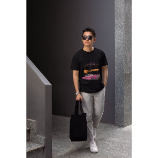 T-shirt Lowrider “Low & Slow” Classic Car Design | Retro