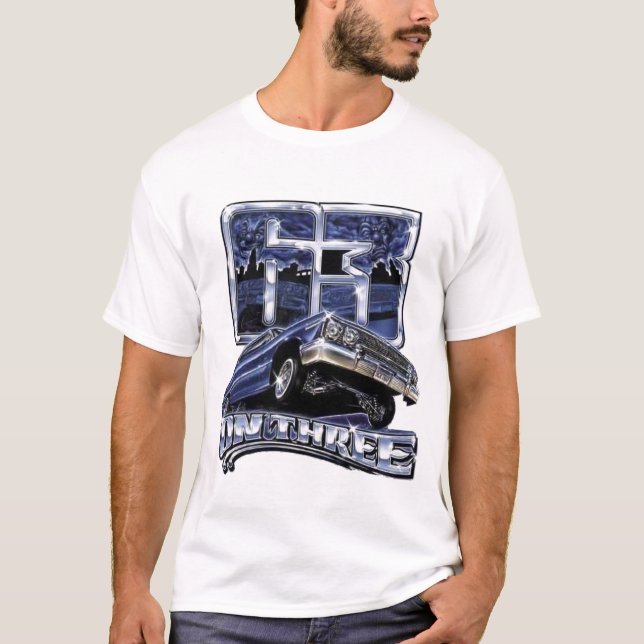 T-shirt Lowrider sur trois (Devant)