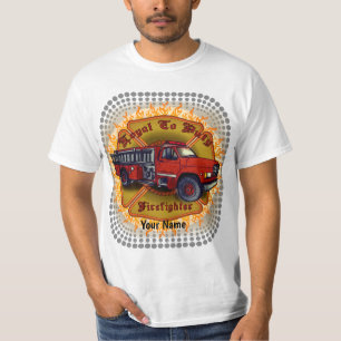 T-shirt Loyal Firefighter