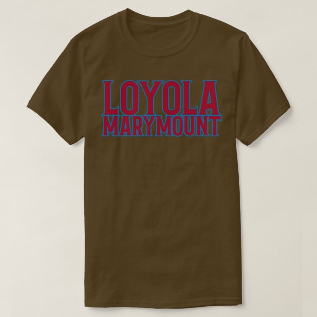 T-shirt loyola marymount (Design devant)
