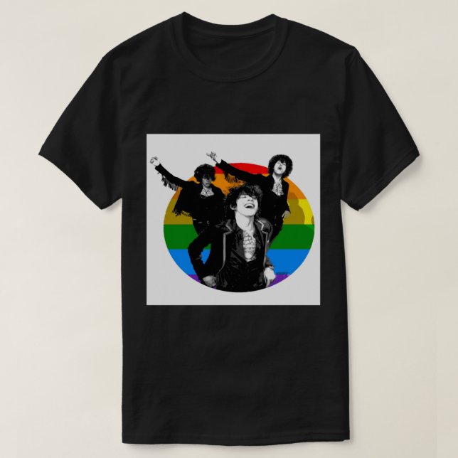 T-shirt LP Laura Pergolizzi Perdu sur vous Cl noir et blan (Design devant)