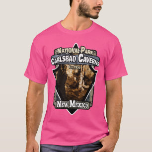 T-shirt lsbad Cavernes US National Park Nouveau-Mexique