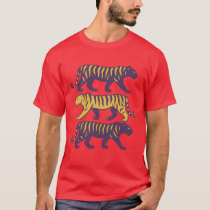 T-shirt LSU de style rétro