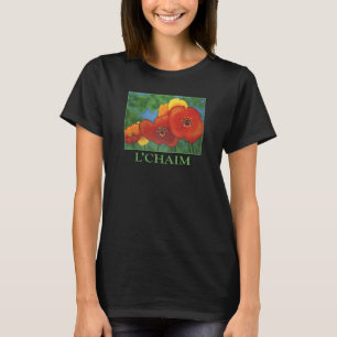 T-shirt L'tchaim Toast juif à la vie Juif hébreu Shalom
