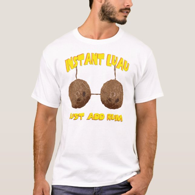 T-shirt Luau instantané (Devant)