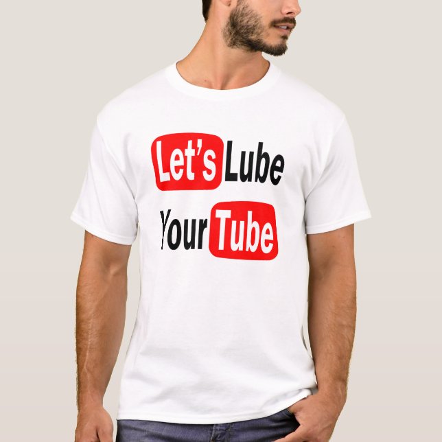 T-shirt Lubrifions la conception de votre Aston hilare de (Devant)