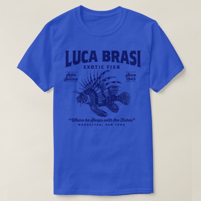 T-shirt Luca Brasi Poisson Exotique (Design devant)