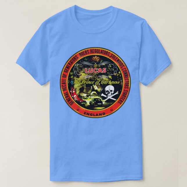 T-shirt Lucas électronique Angleterre (Design devant)