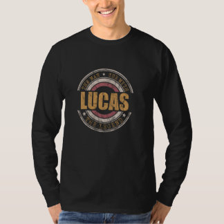 T-shirt Lucas L'Homme Le Mythe La Légende Prénom Lucas
