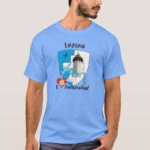 T-shirt Lucerne Suisse Svizzera Switzerland de Suisse