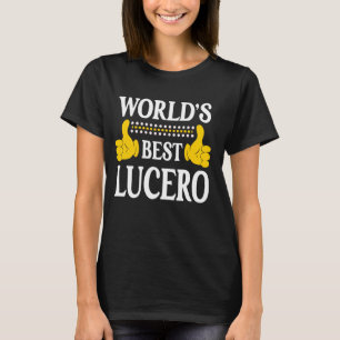 T-shirt Lucero Nom de famille Famille Nom de famille Meill