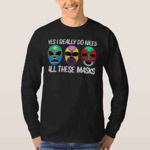 T-shirt Lucha Libre Art Pour Hommes Femmes Lutte Lutte M