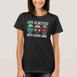 T-shirt Lucha Libre Art Pour Hommes Femmes Lutte Lutte M