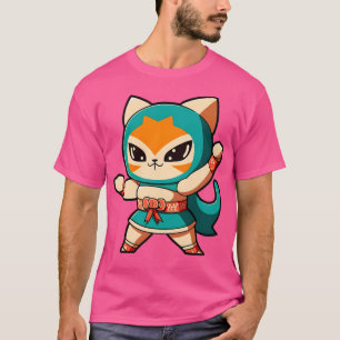 T-shirt Lucha Libre Cats