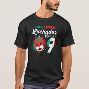 T-shirt Lucha Libre Enfants 9e anniversaire Notre Petit Lu