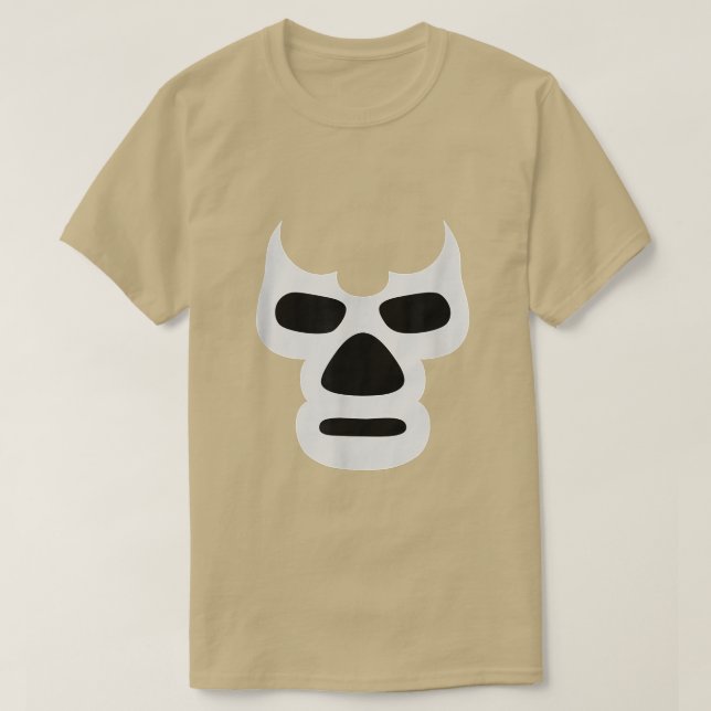 T-shirt Lucha Libre    FaceMeican Wrestler Style Tee  (Design devant)