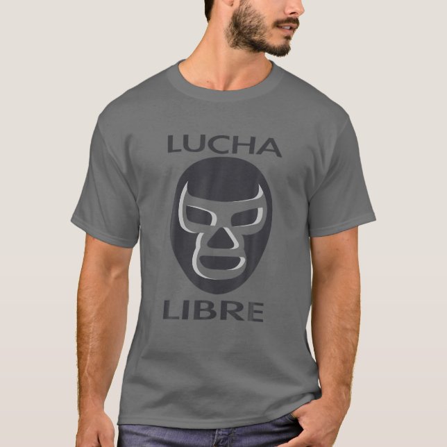 T-shirt Lucha Libre Masque Mexicain Professionnel Lutte T (Devant)