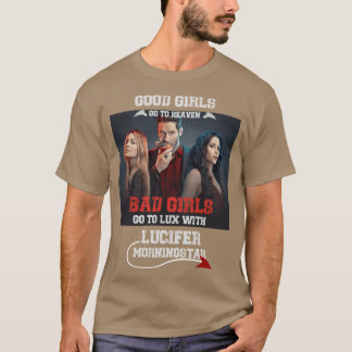 T-shirt Lucifer MorningstarV Show Netfli Art fanatique ami