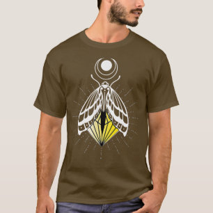 T-shirt Lucioles dans la nuit avec impression animale lune