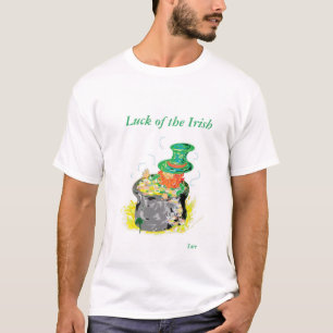 T - Shirt Luck of the Irish/ Leprechaun