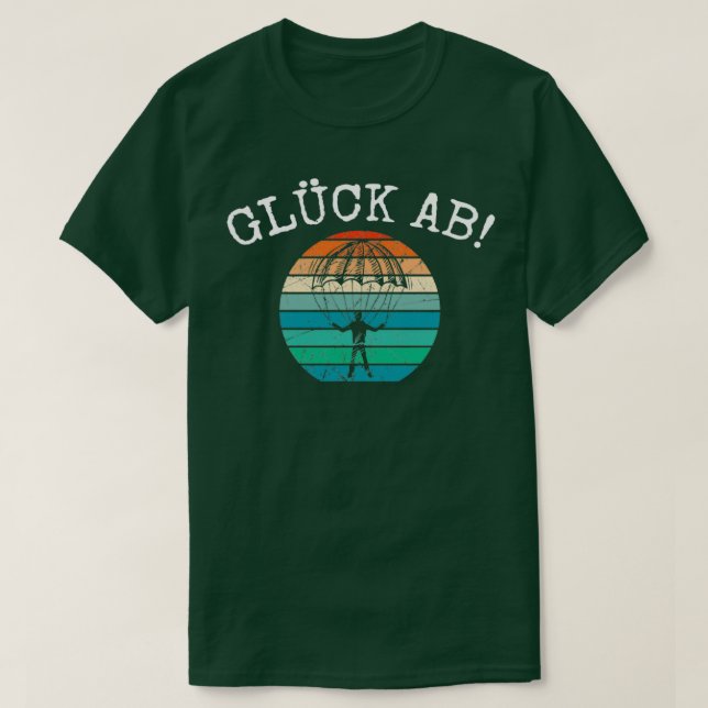 T-shirt Luck off Paratroopers Bundeswehr 1 (Design devant)