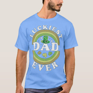 T-shirt Luckiest papa jamais atteint Jour de la St Patrick