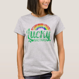 T-shirt Lucky Bastard