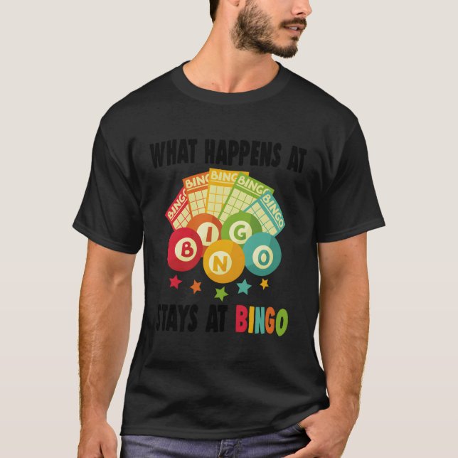 T-shirt Lucky Bingo Charms Lucky Bingo (Devant)