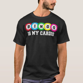 T-shirt Lucky Bingo Joueurs Citer Cardio Exercice Jo