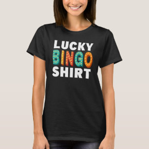 T-shirt Lucky Bingo Lucky Jeu Loterie Hommes Femmes Enfant