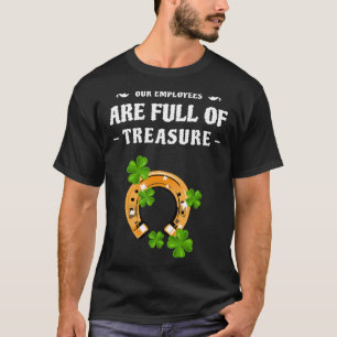 T-shirt Lucky Business Owner St Patrick's Day Employés Tr