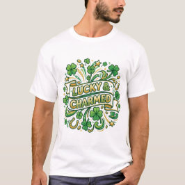 T-shirt Lucky & Charmed St. Patrick’s Day Shirt