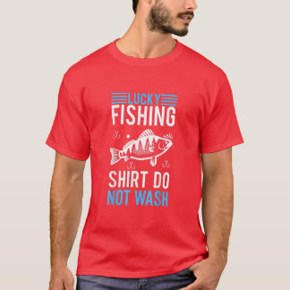 T-shirt Lucky Fishing Do Not Wash Blade Bait Jigging