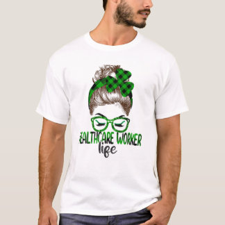 T-shirt Lucky Healthcare Worker St Patrick Day Irish Sham