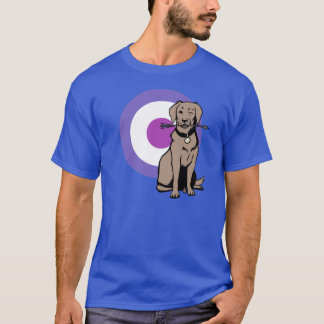 T-shirt Lucky le chien pizza fille de la famille