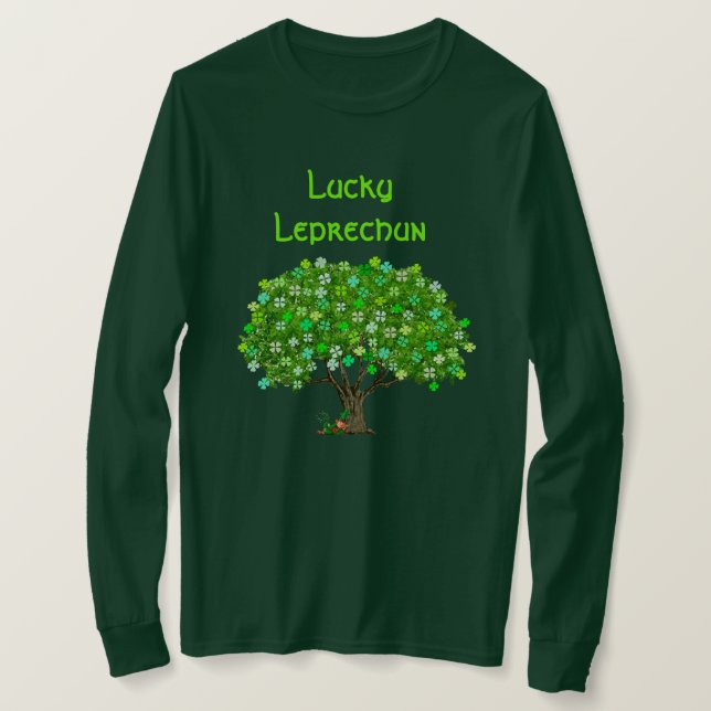 T-shirt Lucky Leprechaun (Design devant)